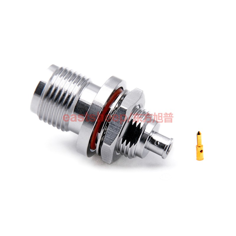 东方旭普 射频连接器 TNC-KYB2-1 TNC母头 匹配086/RG405等线缆 - 图2