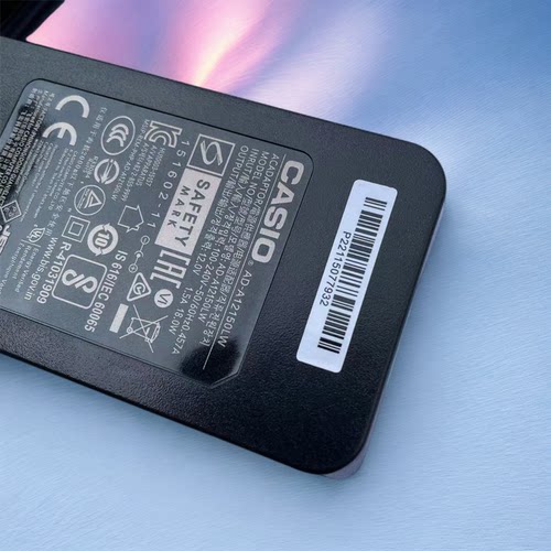 原装CASIO卡西欧AD-A12150LW电源线12V1.5A充电器新老款配件 - 图0