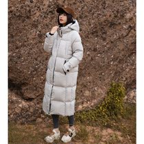 Plume 3 0 version 2023 Winter white goose down long style windproof extremely cold -30 degrees Wind and snow outdoor thickened goose down clothes