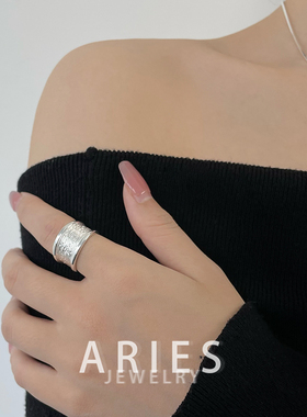 女S925纯银小众设计感戒指