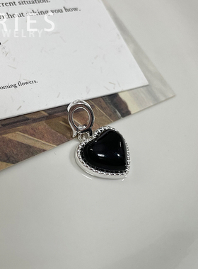 女生S925银小众设计吊坠