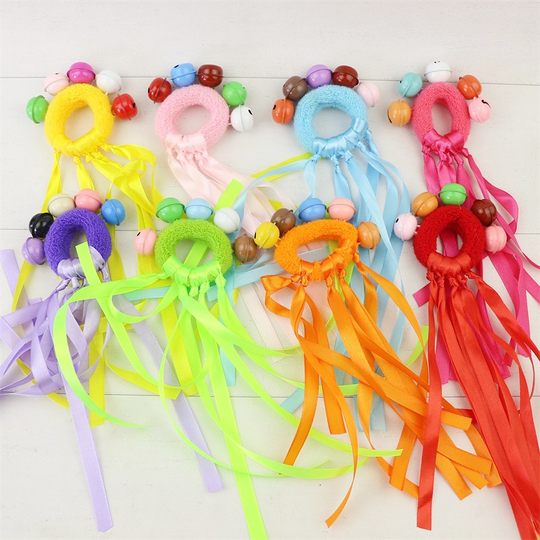 Kindergarten wrist bell flower dance bell bracelet