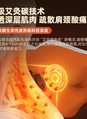 倍轻松肩颈椎按摩器N6mini金推手