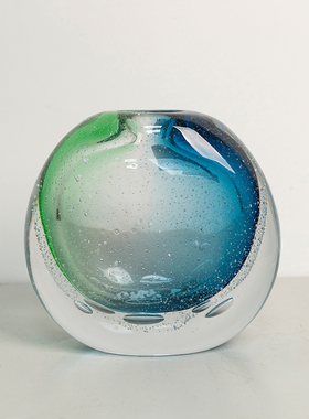 清仓特价花瓶摆件玻璃陶瓷高档餐桌玄关艺术家居样板房客厅装饰