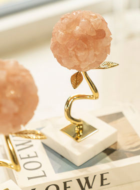 轻奢高级感水晶球摆件客厅玄关电视柜装饰品乔迁新居开业送礼品