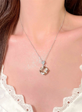 肉桂色宝石欧美复古耳环戒指项链