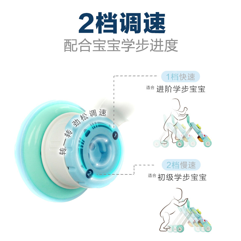 伟易达大象音乐宝宝学步车防o型腿 玩具反斗城手推学步玩具