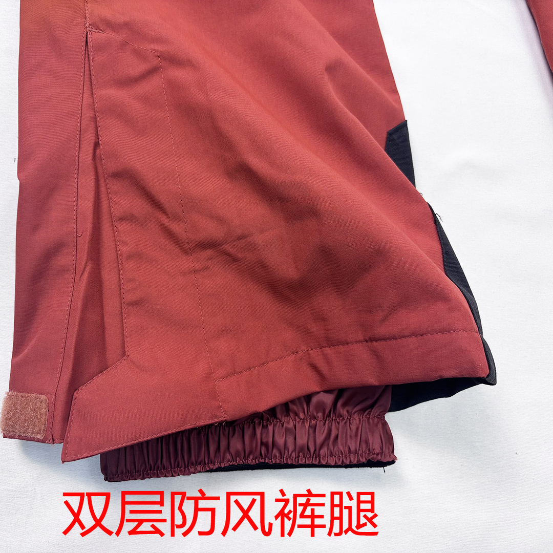 protest男款滑雪裤冬季夹棉背带可拆卸防风防水10000双板户外棉裤 - 图2