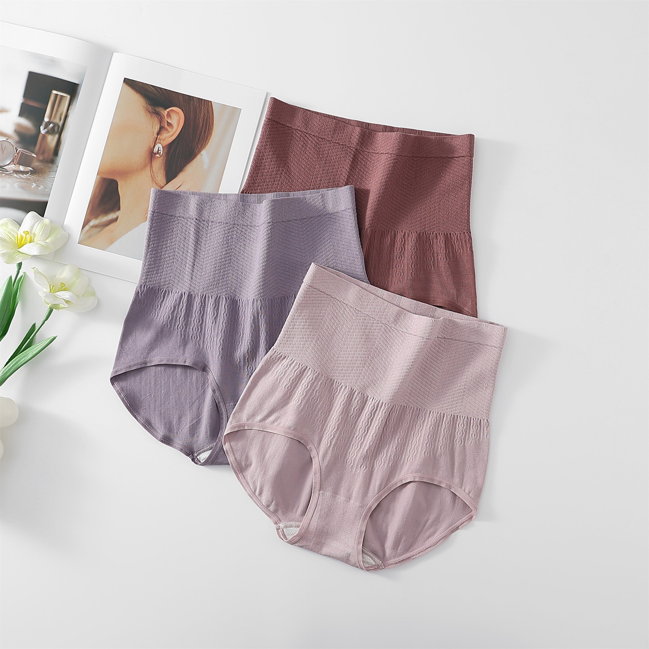 大码无缝高腰收腹提臀内裤女200斤胖mm塑腰收小肚子防卷边三角裤,淘宝优惠券,粉丝福利购,淘宝优惠卷