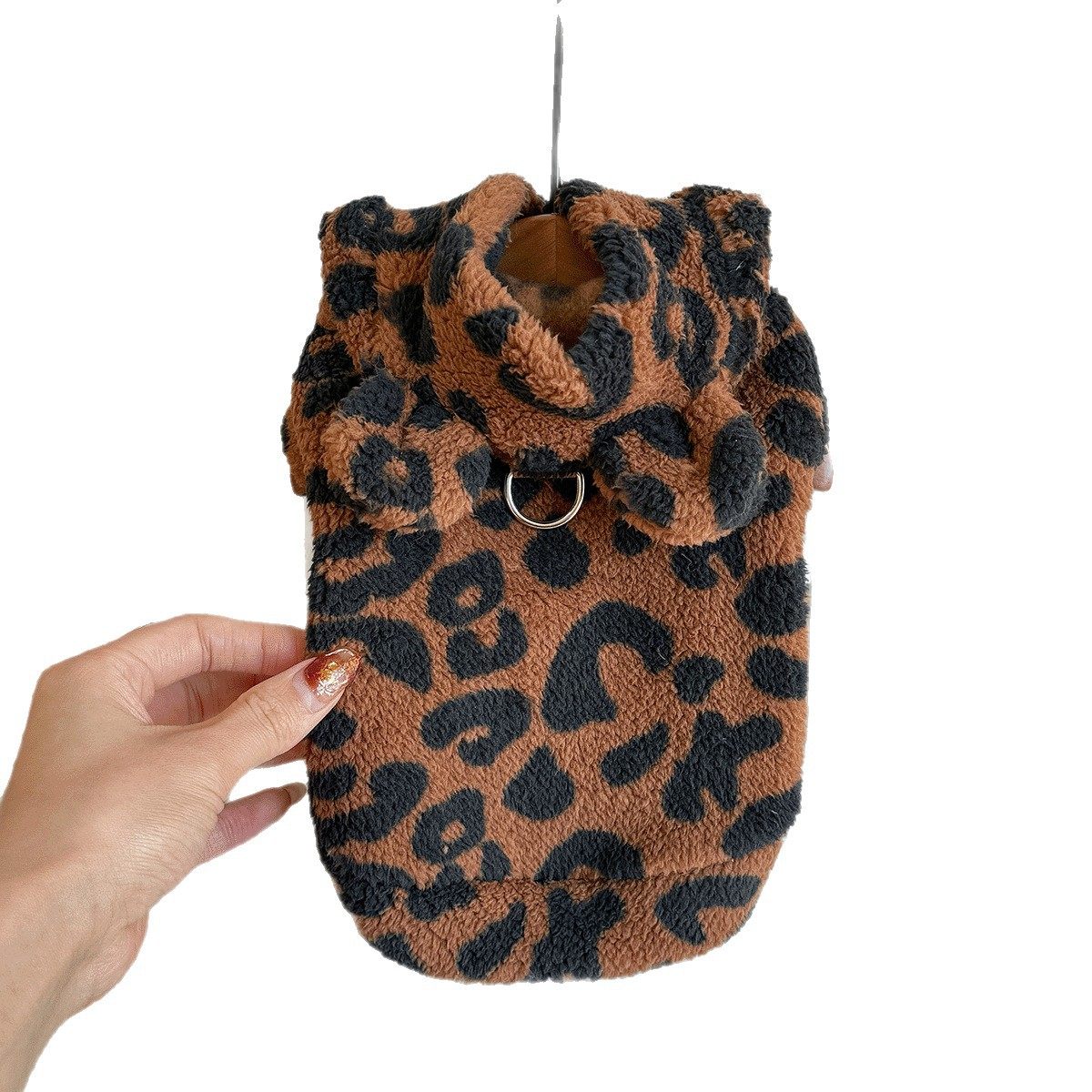 冬季毛绒加厚可牵引宠物衣服两脚衣连帽衫卫衣猫咪小型犬狗狗上衣,淘宝优惠券,粉丝福利购,淘宝优惠卷