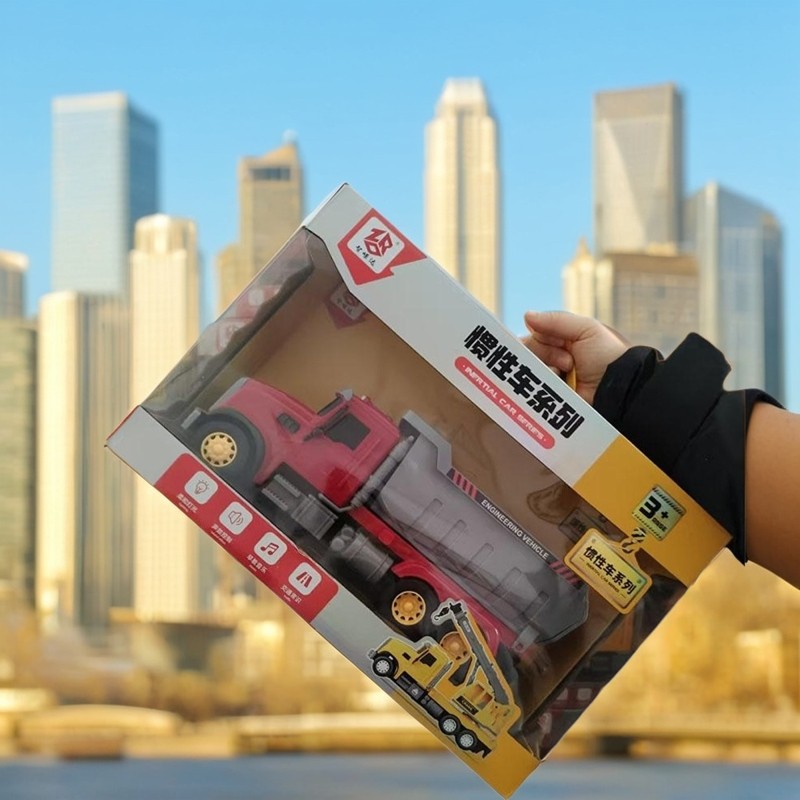儿童惯性美式车头挖掘机起重机吊车消防冷藏车工程车玩具汽车模型,淘宝优惠券,粉丝福利购,淘宝优惠卷