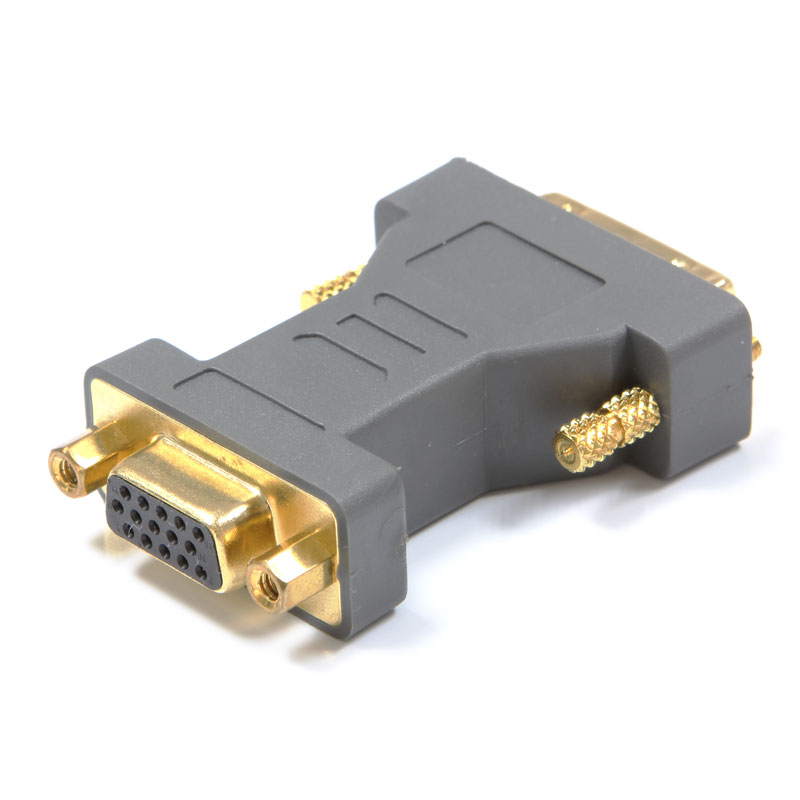 CE-LINK DVI转VGA转接头 DVI（24+5）to VGA公对母 显卡接显示器 - 图0