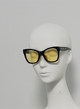 C和H 9162 意产进口定制板材太阳镜 猫眼款修脸墨镜 25年订单 INS