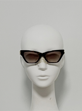 CT 0437 意产板材太阳镜定制ZS镜片 女式猫眼款修脸墨镜 样板样品
