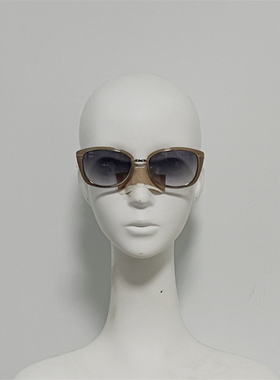C和H 2171 女式撞色款太阳镜 超大框猫眼修脸墨镜 库存样品 福利