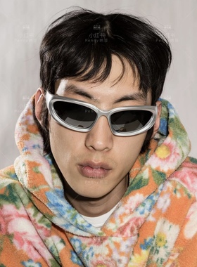 男女猫眼款运动骑行太阳镜墨镜