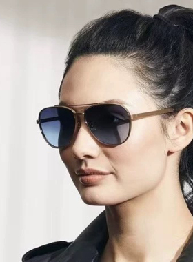 SHAV 杰克船长最爱 男女飞行员式太阳镜 超大框蛤蟆镜 墨镜 样品