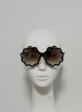 LFL1000 LF意产定制板材太阳镜 女式超大圆框修脸墨镜 提前管网