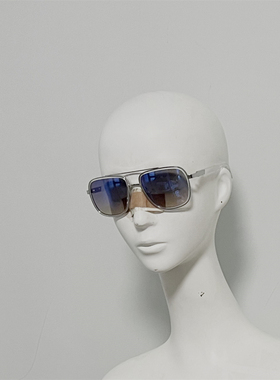 GF0219 猜 男女双梁方框眼镜架 太阳镜 修脸款墨镜 出口尾货几副