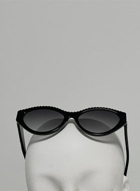 C和H 9164 意产进口定制板材太阳镜 女式猫眼修脸墨镜 25年新款