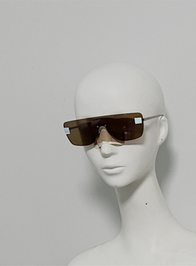 C和H 4293 防过敏钛金属太阳镜 一体镜片风镜 无框墨镜 26年新款