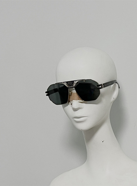 奢品PP SPP077V 钛金属款撞色太阳镜超超大框飞行员墨镜 26年新款