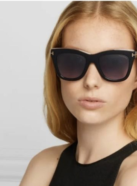 TF685A 女式意产进口定制板材太阳镜 猫眼大框修脸墨镜 24年订单