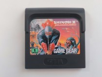 The Sega genuine GAME GEAR GG gaming card with SHINOBI Ninja 2