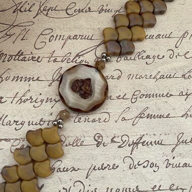 Star Dreams 秋日来信｜豆沙甜心银杏叶手链