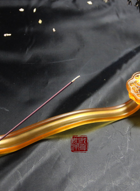 一相文化琉璃如意卧香炉