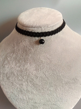 脖子饰品锁骨链女韩国原宿白色