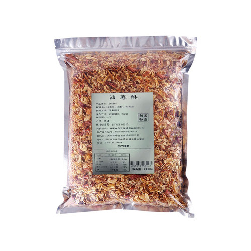 油葱酥香葱酥红葱头台湾红葱酥商用散装2750g调味品炸葱酥洋葱碎 - 图3