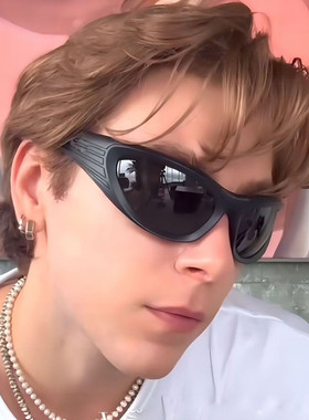 2025机械感凹造型太阳眼镜