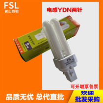 Foshan lighting energy-saving lamp tube lamp cannula inductance YDN two-pin single-end double U fluorescent lamp tube assorted lamp holder