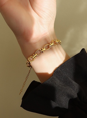 nottu新款其他高电镀女蛇骨链