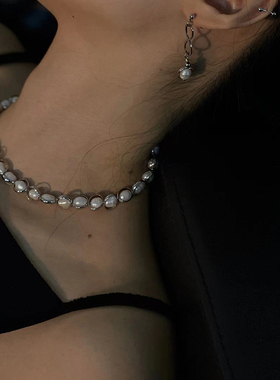 NOTTU天然珍珠拼接不锈钢