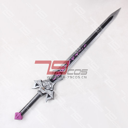 79COS真三国无双7刘备双股剑精品动漫游戏COSPLAY道具定做0759 - 图1