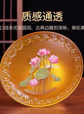 家用供果盘莲花果盘招财果盘仙家果盘