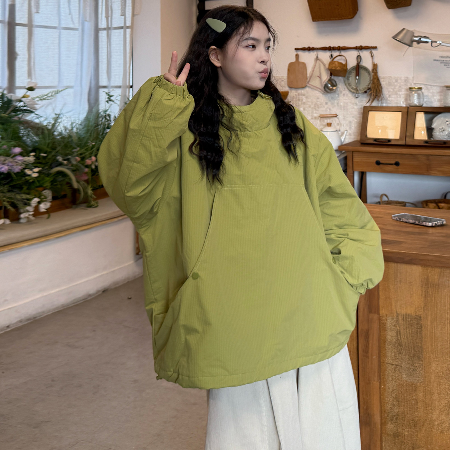 大码女装2025冬季胖mm韩版百搭夹棉加厚宽松连帽卫衣休闲裤子套装,淘宝优惠券,粉丝福利购,淘宝优惠卷