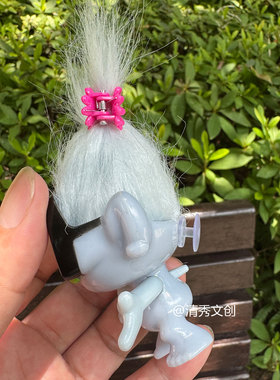 原创手作小闪亮精灵洞洞鞋鞋花