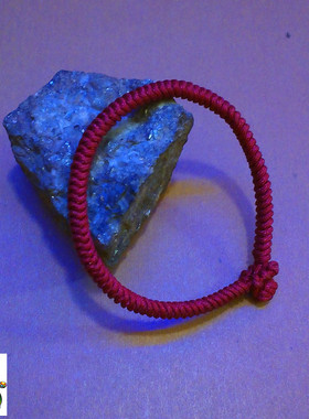 手工编织金刚结男女款本命年红绳