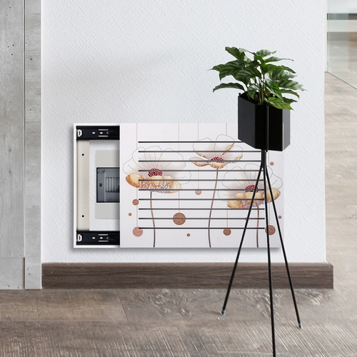 Слабая электрическая коробка декоративная блокирующая сетевая кабельная коробка коробка коробка для ящика мультимедийная распределительная коробка простая новая китайская метра коробка декоративная живопись