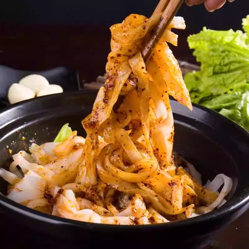 陕西宝鸡特产岐山三代人擀面皮凉皮 小吃正宗擀面皮 真空包装300g,淘宝优惠券,粉丝福利购,淘宝优惠卷