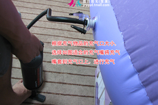 Насос 小孩充气游泳池打气筒婴儿洗澡池儿童游泳圈蓄电动充气泵抽充两用 OTHER