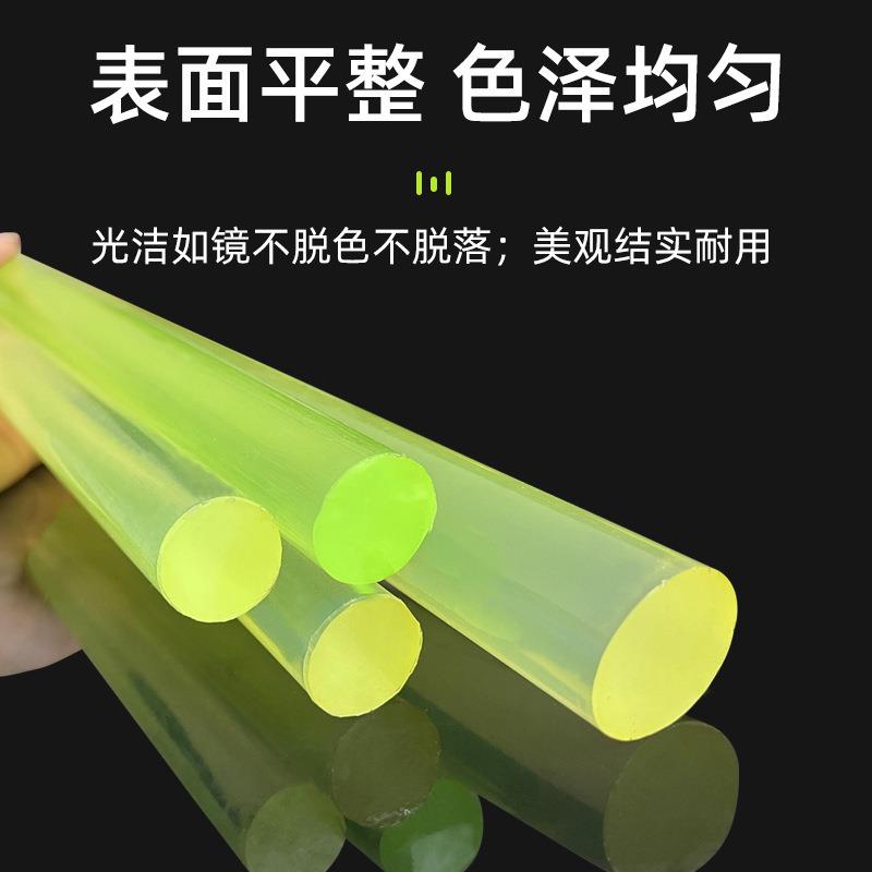 .厂家透明耐磨聚氨酯棒材 实心空心聚氨酯PU棒 高弹性聚氨酯棒 - 图0