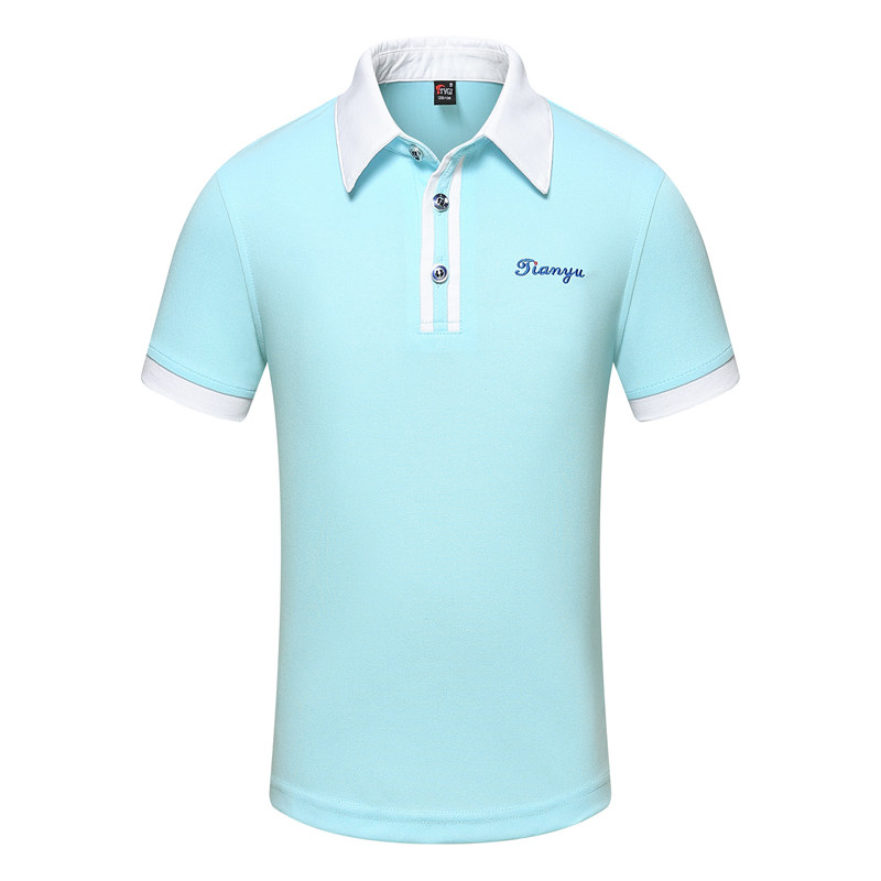 高尔夫服装 夏季儿童短袖球服 男女生童亲子装 T恤衫撞色运动衣服,淘宝优惠券,粉丝福利购,淘宝优惠卷