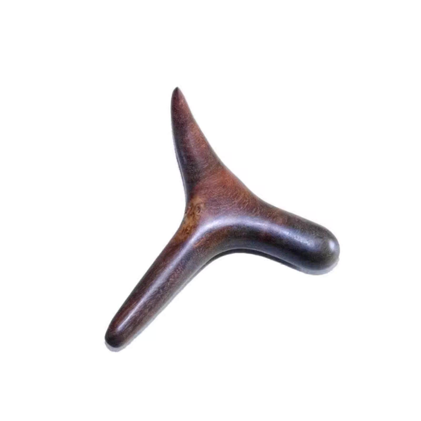 金丝檀木足底按摩器点穴工具按摩脚经络棒三角棒足疗多功能三角雀,淘宝优惠券,粉丝福利购,淘宝优惠卷