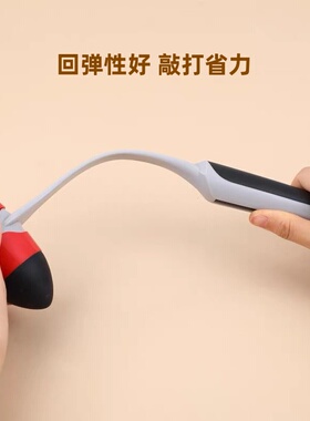 经络按摩锤子硅胶空心敲打捶背小神器颈椎后背敲胆经中医养生保健