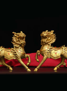 开运招财镇宅风水麒麟摆件包邮