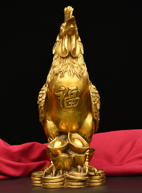 吉祥物金鸡婚外情烂桃花风水摆件